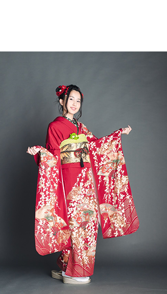 成人式　外ロケ撮影