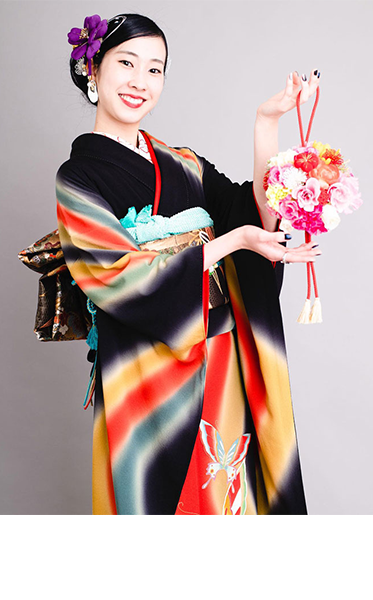 成人式　外ロケ撮影