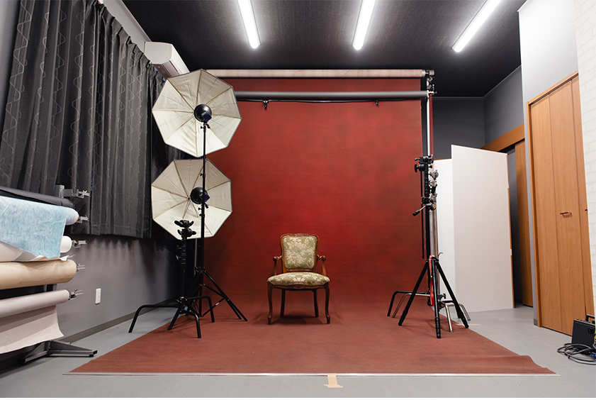 ヴェリテのスタジオ撮影